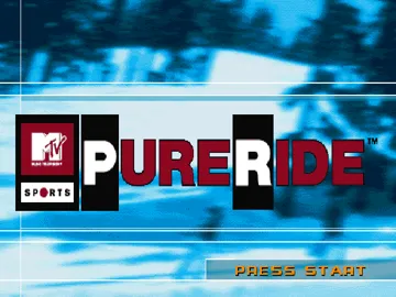 MTV Sports - Pure Ride (US) screen shot title